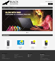 Plantilla gratis Prestashop Blackhawk