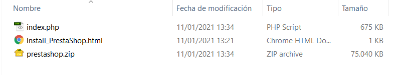  servidor local Xampp
