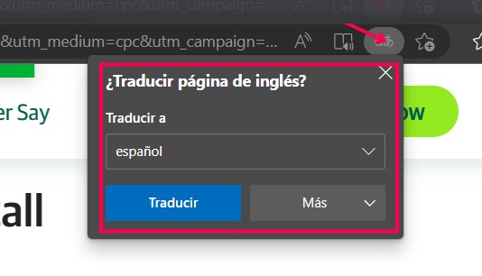 traducir edge