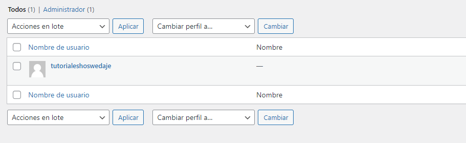 añadir usuarios en WordPress