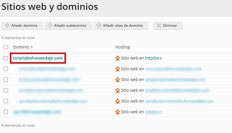 tutorial sitios webs y dominos 