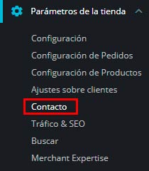 formulario de contacto
