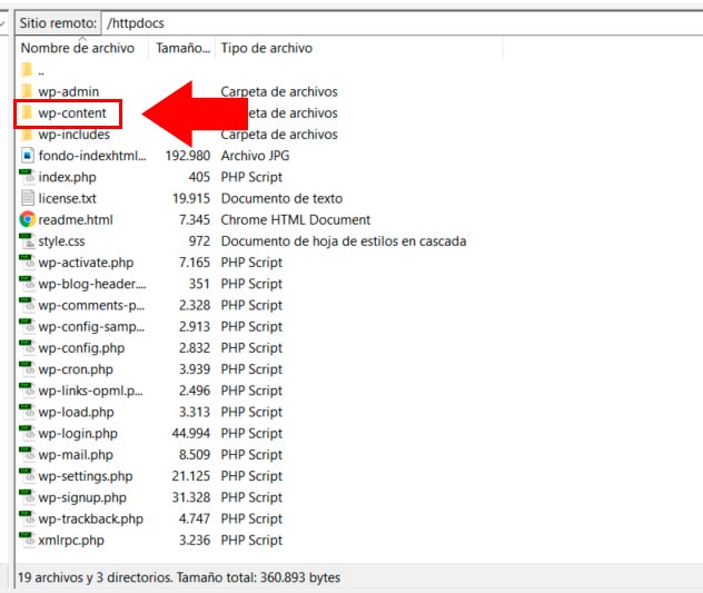 instalar plugins y plantillas en WordPress 
