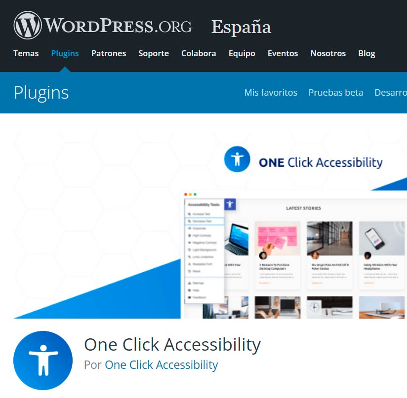 accesibilidad de tu WordPress