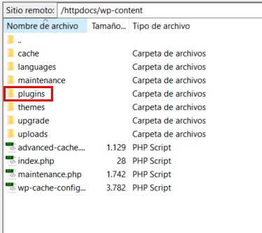 instalar plugins y plantillas en WordPress 