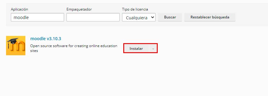 instalar Moodle