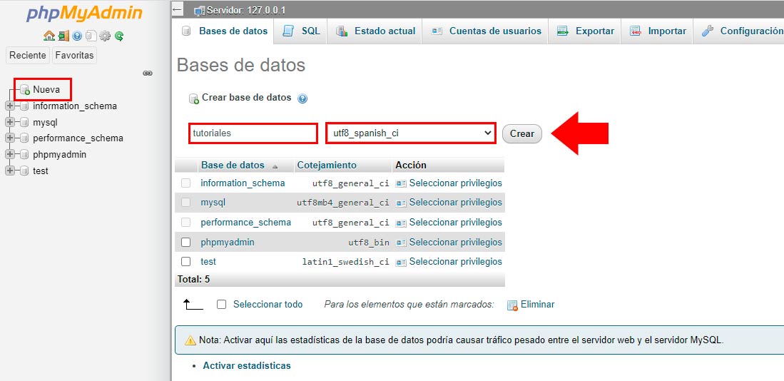  servidor local Xampp