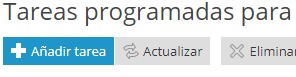 Añadir Tarea Programada en Plesk