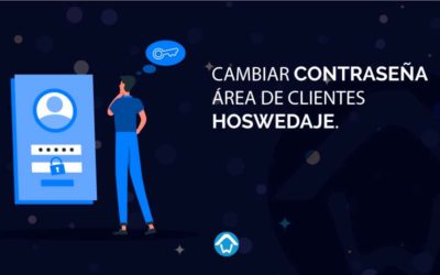 Cambiar contraseña área de clientes Hoswedaje