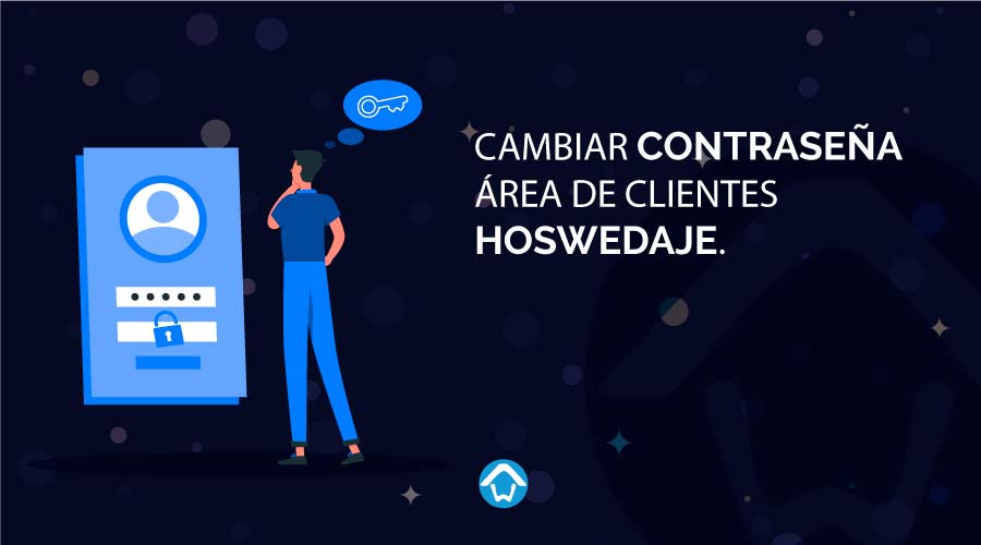 Cambiar contraseña área de clientes Hoswedaje