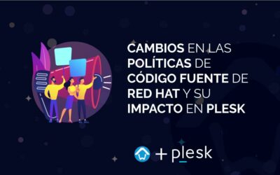 Cambios en las políticas de código fuente de Red Hat y su impacto en Plesk