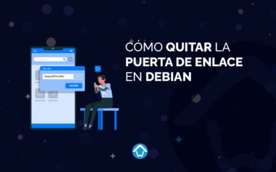 Cómo quitar la puerta de enlace en Debian