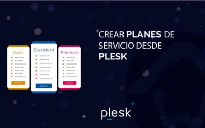 Crear planes de servicio desde Plesk