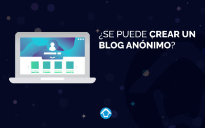 ¿Se puede crear un blog anónimo?