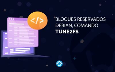 Bloques reservados Debian, comando tune2fs