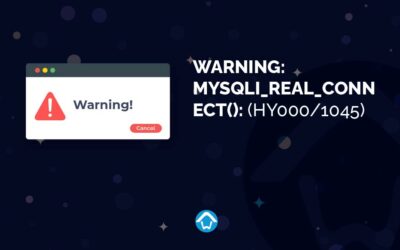 Warning: mysqli_real_connect(): (HY000/1045)
